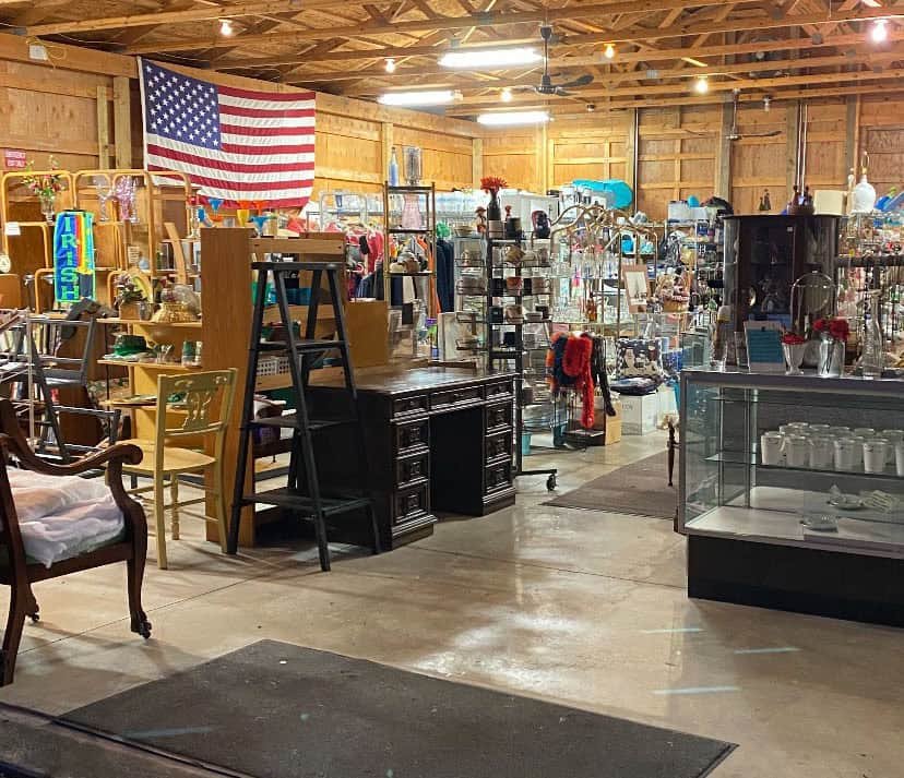 inside resale shop of web